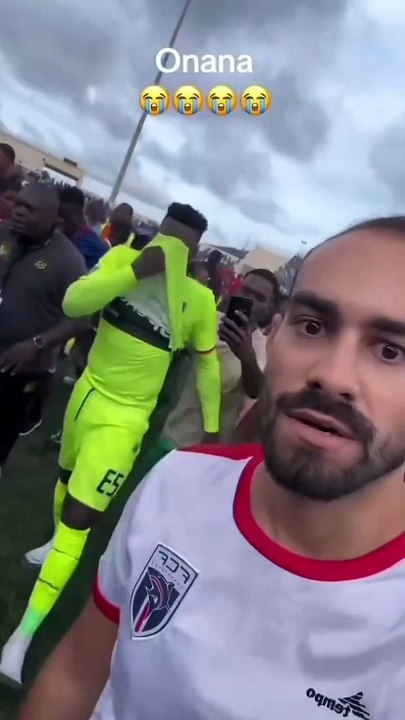 Momen Andre Onana mendorong fans setelah Kamerun dikalahkan Cape Verde 1-0