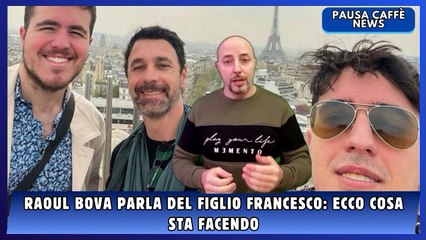 Raoul Bova parla del figlio Francesco ecco cosa sta facendo