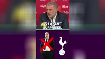 Ange Postecoglou ‘wasn’t surprised’ with Spurs sacking