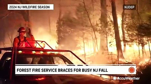 Forest fire service braces for busy fall in New Jersey
