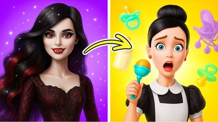 De la Reine des Vampires à la Super Nounou 🍼