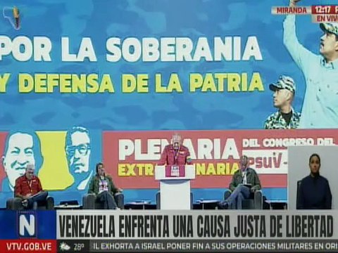 Sec. Gral. del PSUV Cabello afirma que el imperialismo usa desgaste psicológico para dividirnos