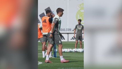 El golazo de Güler en el entrenamiento