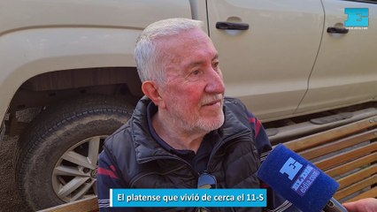 El platense que vivió de cerca el 11-S