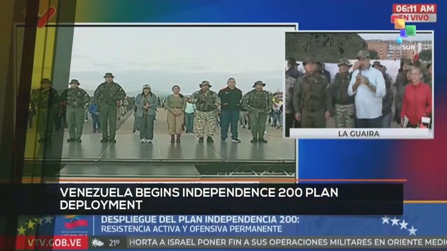 FTS 12:30 11-09: Venezuela begins Independence 200 Plan deployment