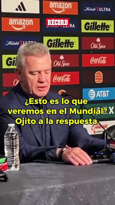 “YO VEO COSAS QUE DE REPENTE SE HACEN BIEN” A menos de un año, Javier Aguirre responde si esto es lo que veremos en el mundial de 2026