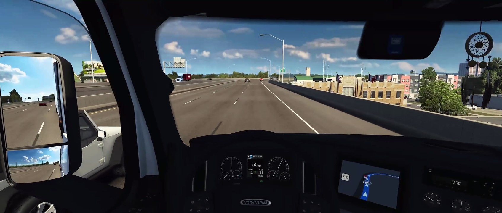 ATS | Freightliner 5th Gen Cascadia | Cedar Rapids IA to Waterloo IA | Fertilizer 32,499lb