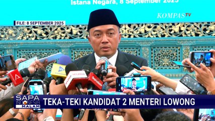 Teka-Teki Nama Menpora Pengganti Dito Ariotedjo Pilihan Presiden Prabowo | SAPA MALAM