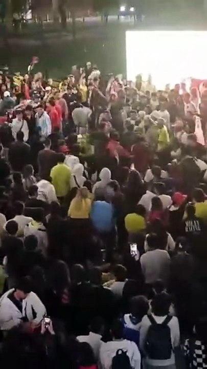 VIDEO: ¡Terminó mal! Batalla campal tras la eliminación de Venezuela por Colombia en el Mundial