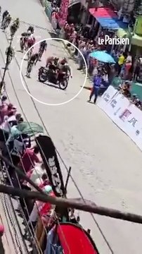 Une moto percute le peloton lors du Tour du Venezuela