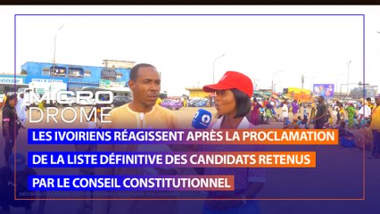 les ivoiriens réagissent suite à la proclamation de la liste définitive des candidats retenus