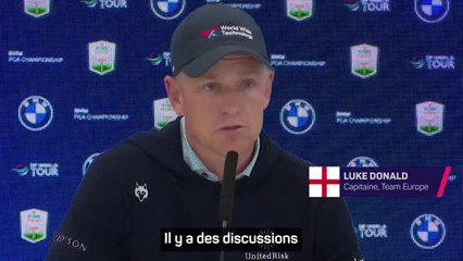 Ryder Cup - Donald : "Ce n'est pas comme si Trump allait débarquer à l'improviste"