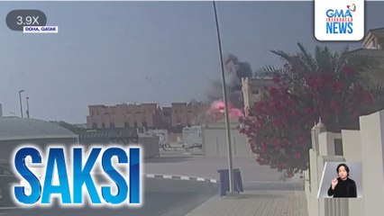 Pag-atake ng Israel sa mga pinuno ng Hamas na nakabase sa Qatar, nakunan ng CCTV | Saksi