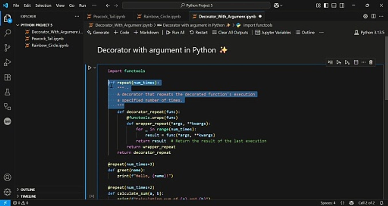 Create Your Own Python Decorator | Repeat Functions Like a Pro