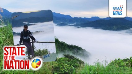 Sea of clouds sa tuktok ng Mt. Maynuba | SONA