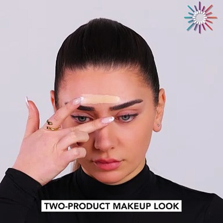 Quick two-product makeup hack 💄