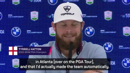 Hatton reveals booze-fuelled celebrations after securing automatic Ryder Cup spot