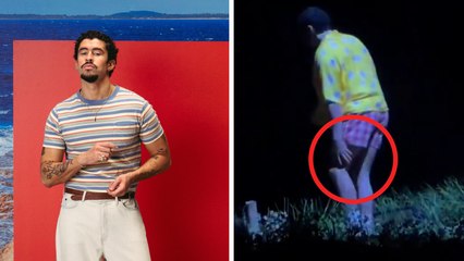 Bad Bunny se lesiona la rodilla en pleno concierto: este es el momento.