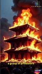Ex-Nepal PM’s Wife Burnt Alive  Shocking Unrest