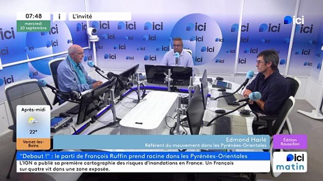 Edmond Harlé, nouveau référent du parti Debout ! dans les Pyrénées-Orientales