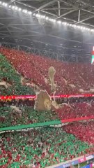 The incredible tifo from Moroccan fans!