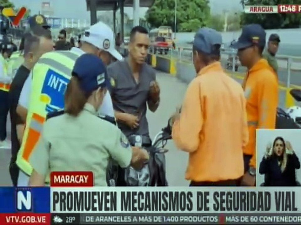 Aragua | Gobierno regional activa plan en materia de educación y seguridad vial en Maracay