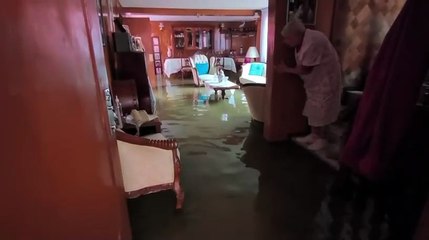 Lluvia inunda viviendas en la zona sur de la CDMX