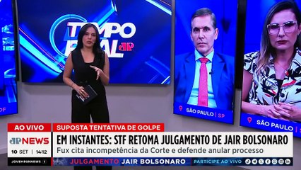 Moraes autoriza Bolsonaro a ir ao hospital no próximo domingo (14)