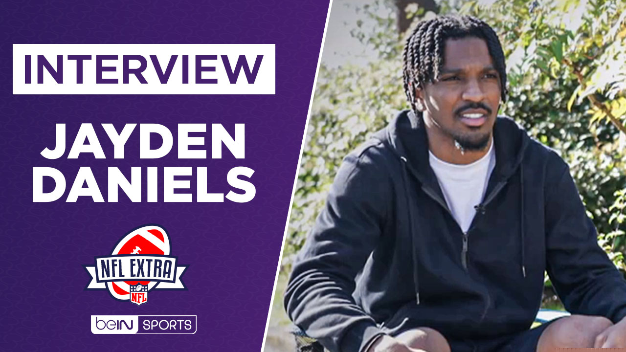 NFL : Interview exclusive de Jayden Daniels