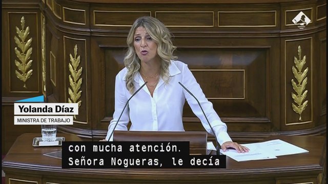 Yolanda Díaz a Junts: Representan los intereses de la patronal española más reaccionaria”