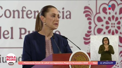 Sheinbaum desmiente que inversión en salud disminuyó | DPC con Paola Rojas
