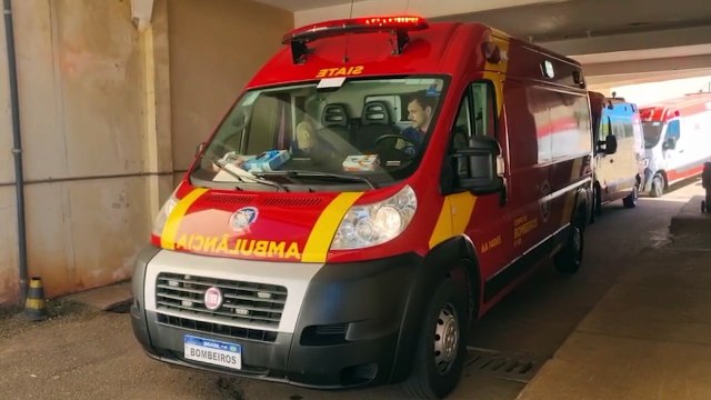 Trabalhador sofre descarga elétrica durante instalação em obra em Cascavel