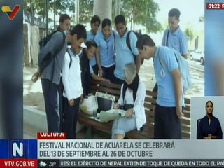 Cultura | 3° Festival Nacional de Acuarela exhibirá la exposición "El Arte del Agua y el Color"