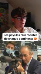 Les pays les plus racistes de chaque continents #classement #quiz #pays