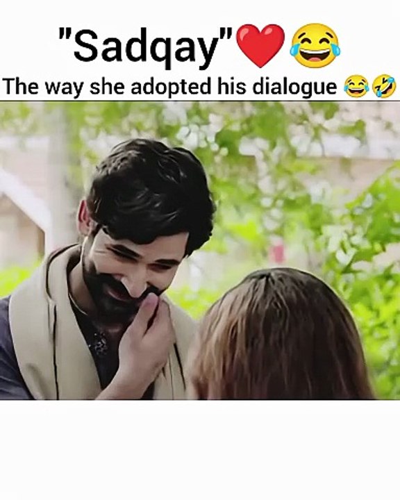 the way she adopted his dialogue❤️😂 #love #moments #funnyshorts