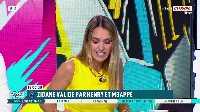 Mbappé et Henry adoubent Zidane comme futur sélectionneur - Foot - Bleus