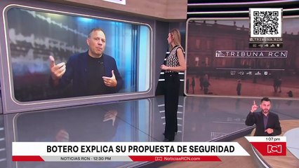 Santiago Botero: “Proponemos reformar la justicia para que el que la haga la pague”