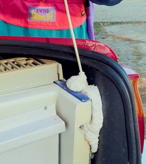 She customized her car perfect for the parties!