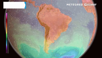 Pronóstico Temperatura a 850 hPa: Miércoles 10 de Septiembre, 2025