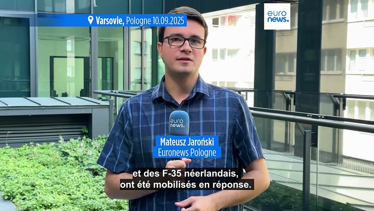 Des drones russes dans le ciel polonais, Rutte : "nous sommes capables de défendre chaque pouce de notre territoire".