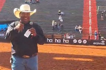 Narrador de Nova Olímpia é destaque na Festa de Barretos 70 anos