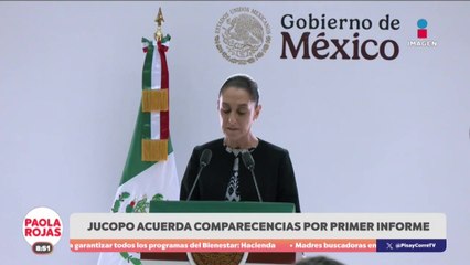 JUCOPO acuerda comparecencias  por primer informe | DPC con Paola Rojas