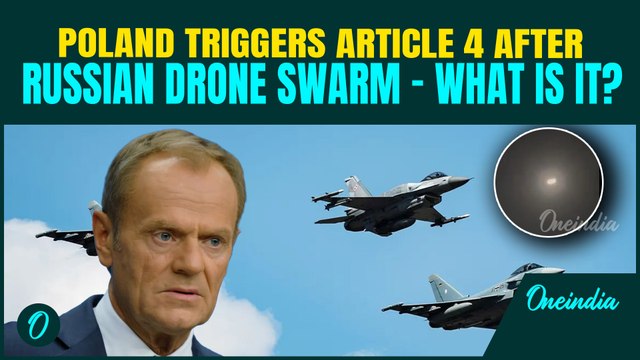 Poland Inches Closer to WWIII? NATO Nation Invokes Article 4 After Russian Drones Breach Airspace