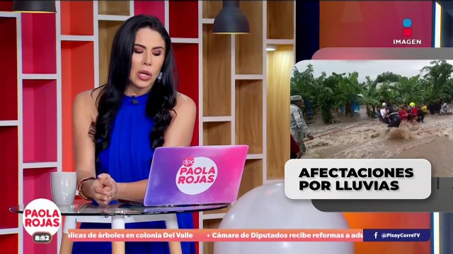 Continúan afectaciones por fuertes lluvias en México | DPC con Paola Rojas