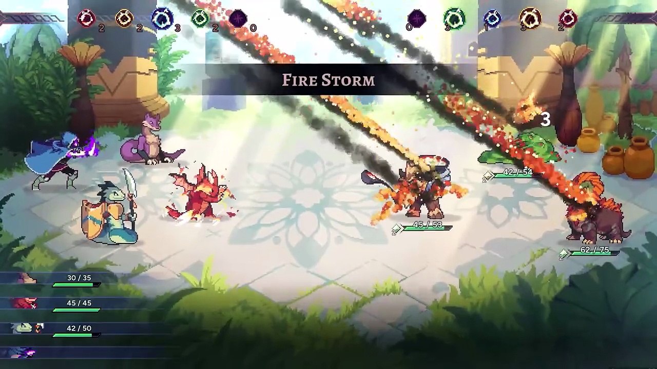 Aethermancer ist wie Pokémon nur als Roguelike, zeigt im Trailer seine taktischen Kämpfe