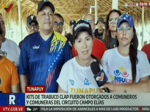 Sucre | Autoridades entregan Kit Trabuco Clap a los productores de Campo Elías