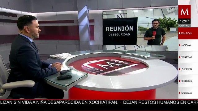 Encabezan Harfuch y gobernador Rocha Moya mesa de seguridad en Sinaloa