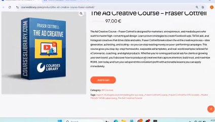 Fraser Cottrell - The Ad Creative Course