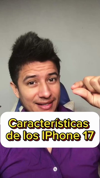 Características del iPhone 17 pro Max