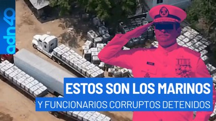 Estos son los Marinos y funcionarios corruptos detenidos por robo y tráfico de combustible ilegal